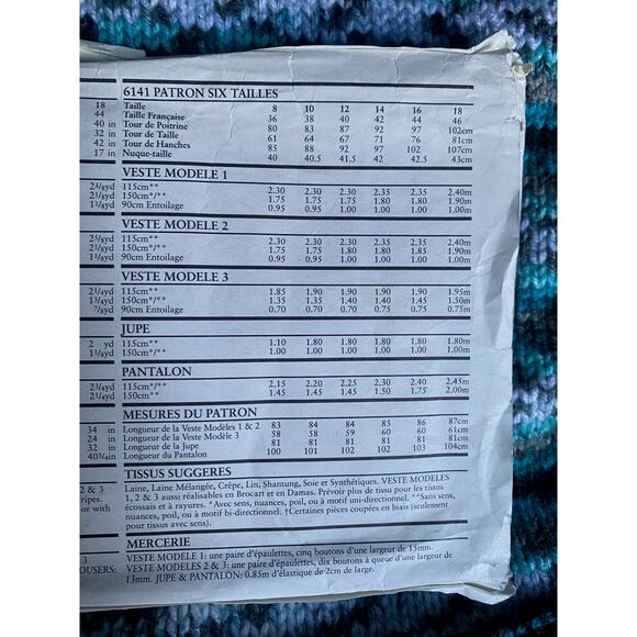 Simplicity 6141 tunic dress top pants pattern - Picture 6 of 6